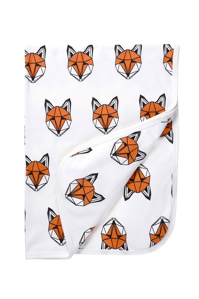Just Call Me Fox Baby Blanket